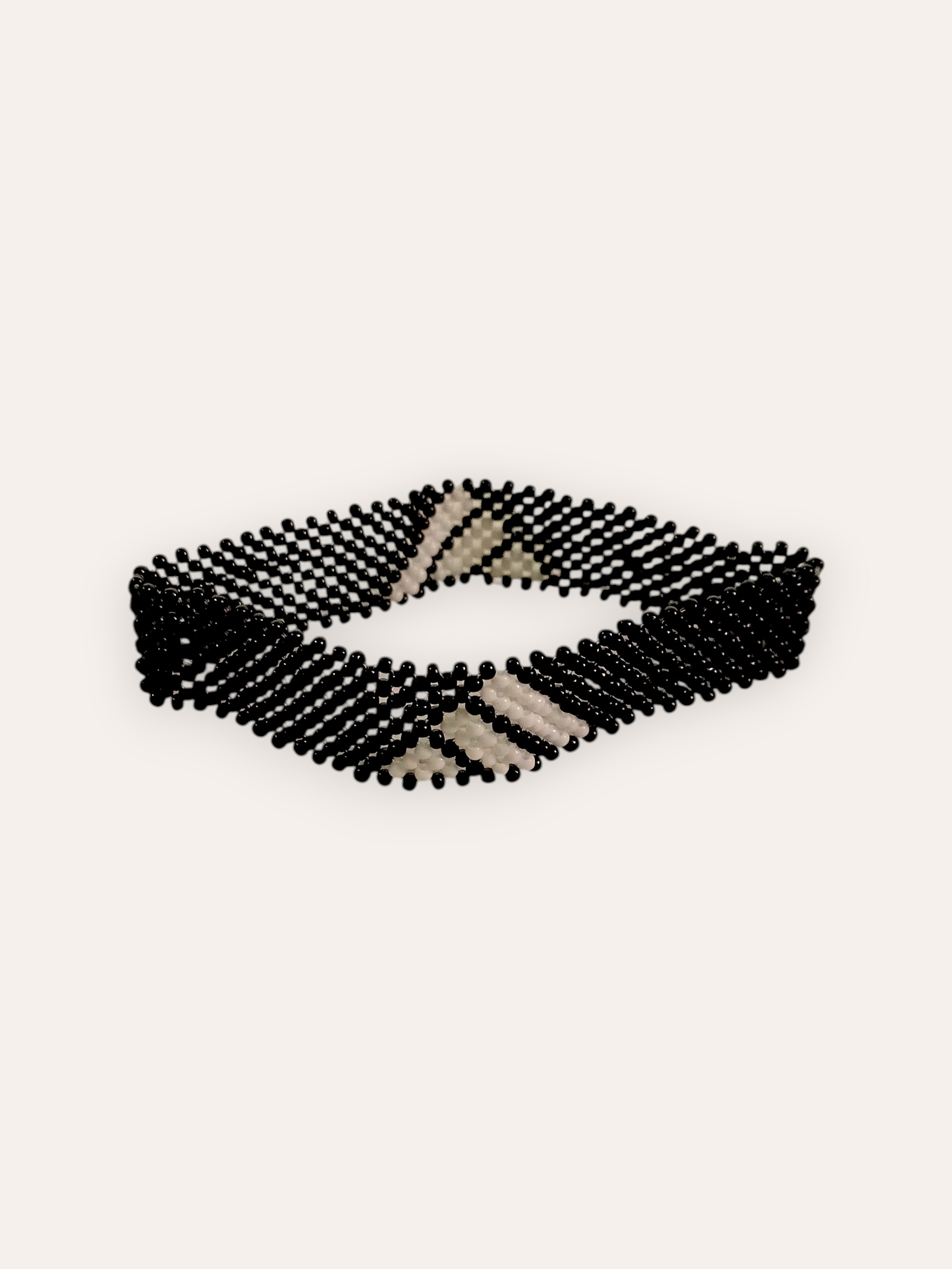 Black Adidas Beaded Bracelet — image 2